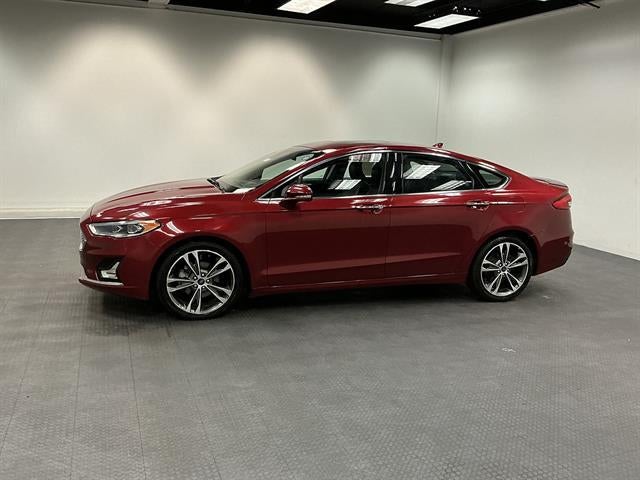 Used 2019 Ford Fusion Titanium with VIN 3FA6P0D94KR186584 for sale in Pomeroy, OH