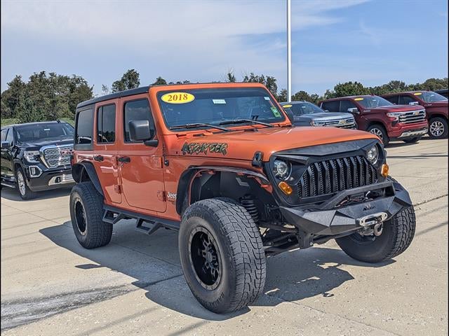 2018 Jeep Wrangler Unlimited Sport S 4x4