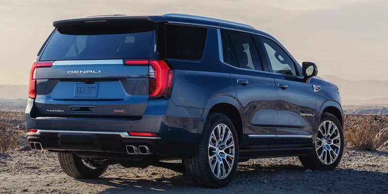 GMC Yukon XL rear exterior