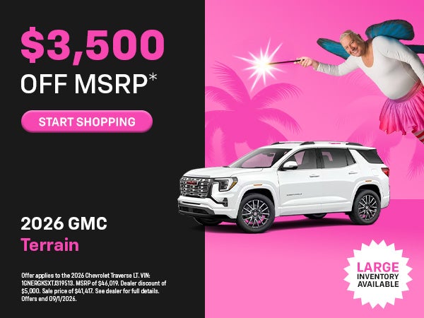  2026 GMC Acadia Offer