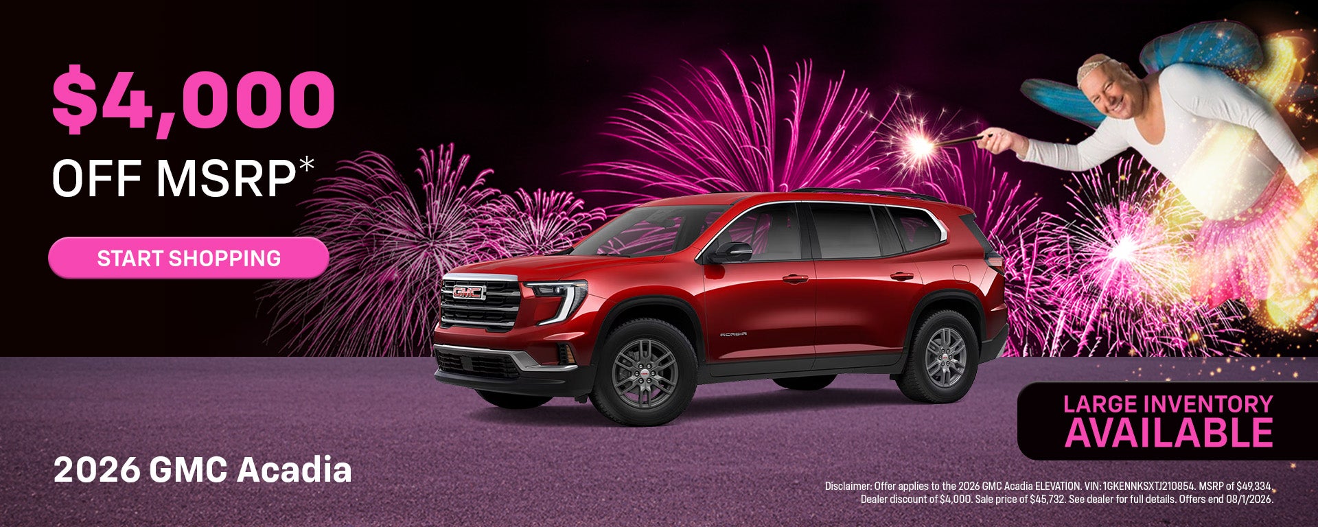  2026 GMC Acadia Offer