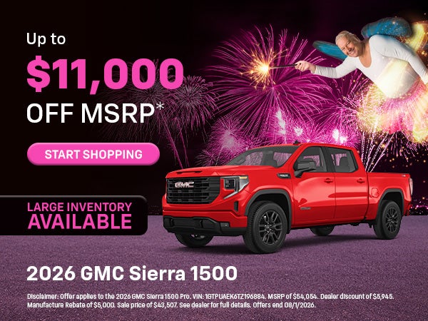 2026 GMC Sierra 1500 Offer