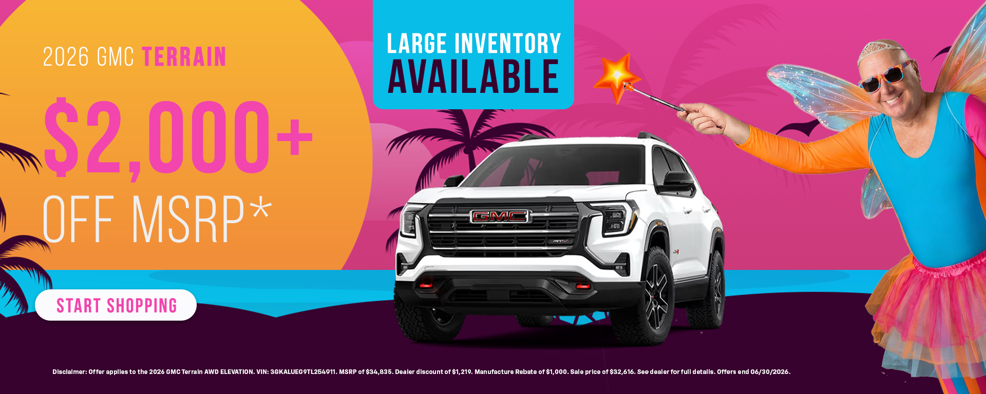  2026 GMC Terrain Offer