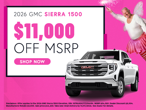 2026 GMC Sierra 1500 Offer