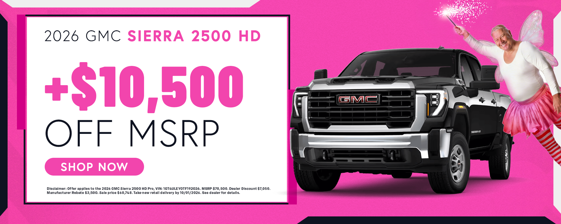  2026 GMC Sierra 2500HD Offer